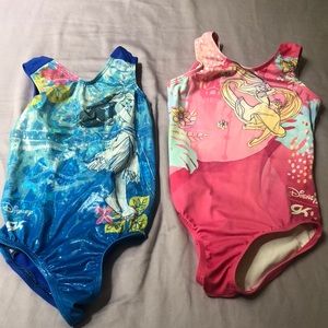 Disney Girls Gymnastic Leotards